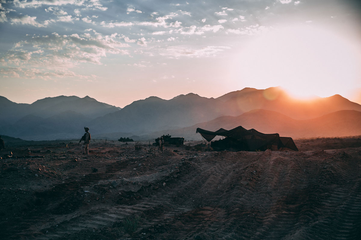 a photo of the desert enviroment