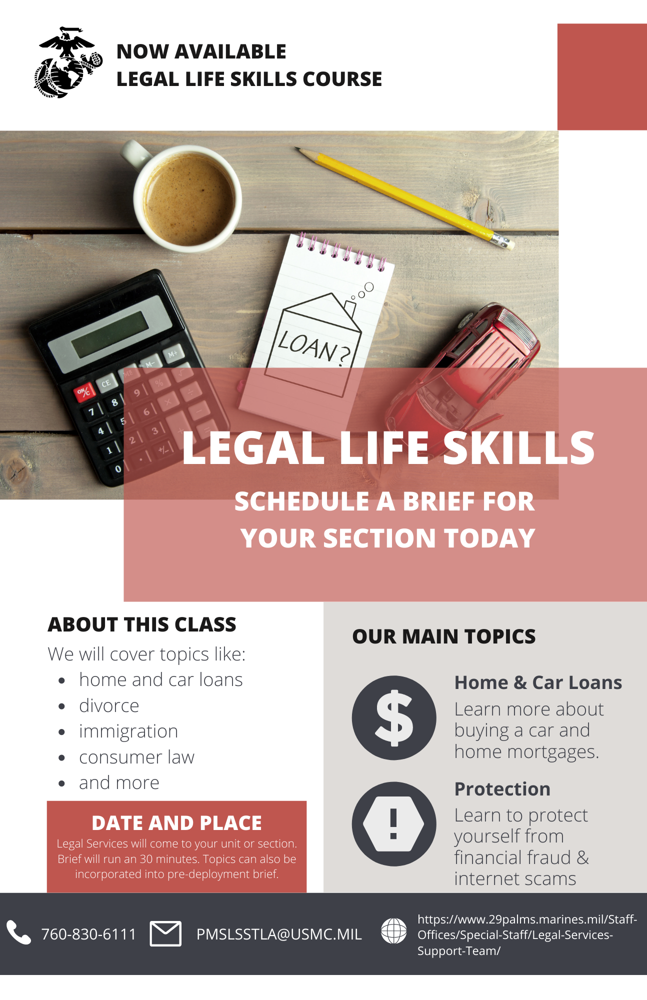 Legal life Skills Flyer