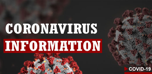 CORONAVIRUS INFORMATION BUTTON