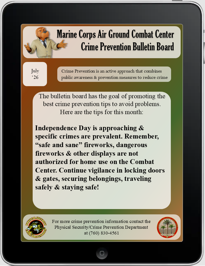 image of July newsletter