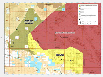 Johnson Valley Map 2018 Johnson Valley Map 2018