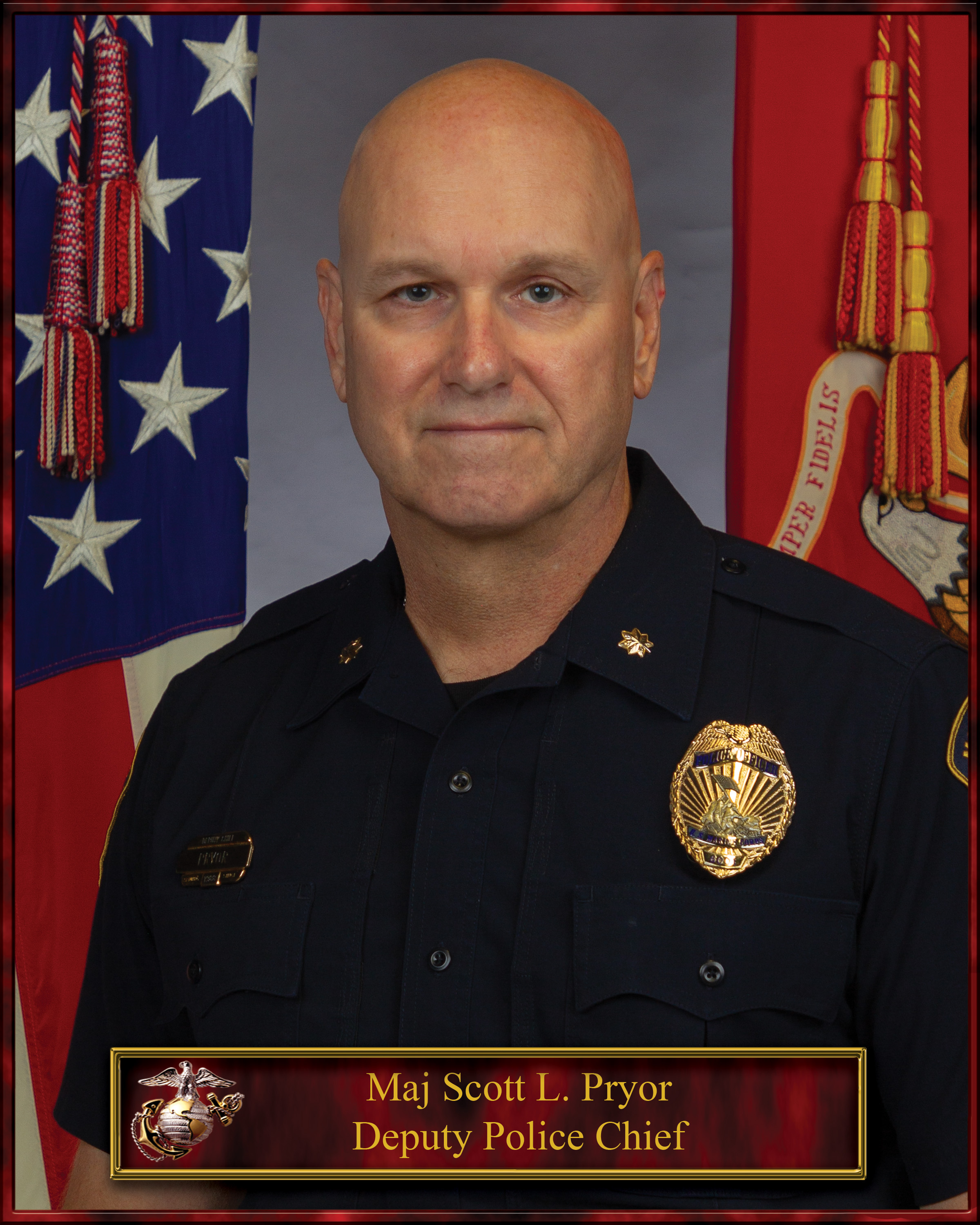 Maj Scott L. Pryor, Deputy Police Chief Maj Scott L. Pryor, Deputy Police Chief